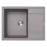 Кухонная мойка Florentina Эстель 650 (650*510) Грей
