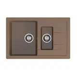 Кухонная мойка Granfest Quadro 775KL (765*495) Терракот