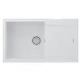 Кухонная мойка Paulmark Extensio 86 (760*500) Белый матовый WH