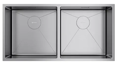 Кухонная мойка Omoikiri Taki 86-2-U/IF-IN (4993791) нержавеющая сталь