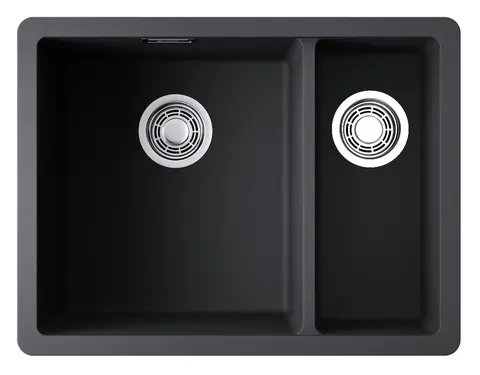 Кухонная мойка Omoikiri Kata 55-2-U-BL (4993389) Черный