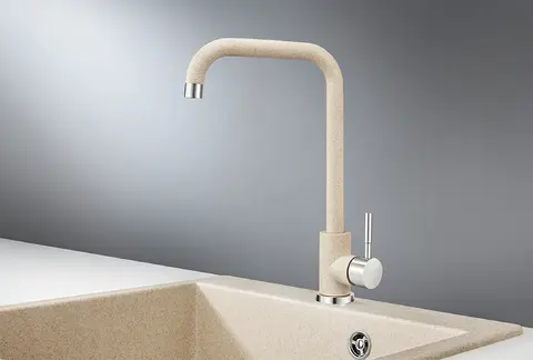 Смеситель Granula Standart ST-4033 Бежевый