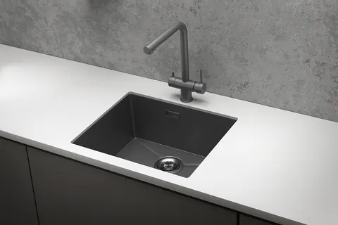 Кухонная мойка Granula GR-5445U (540*450) Графит Матовый