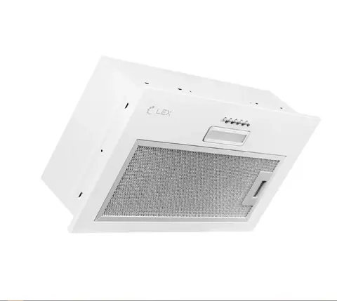 Встраиваемая вытяжка LEX GS BLOC LIGHT 600 WHITE